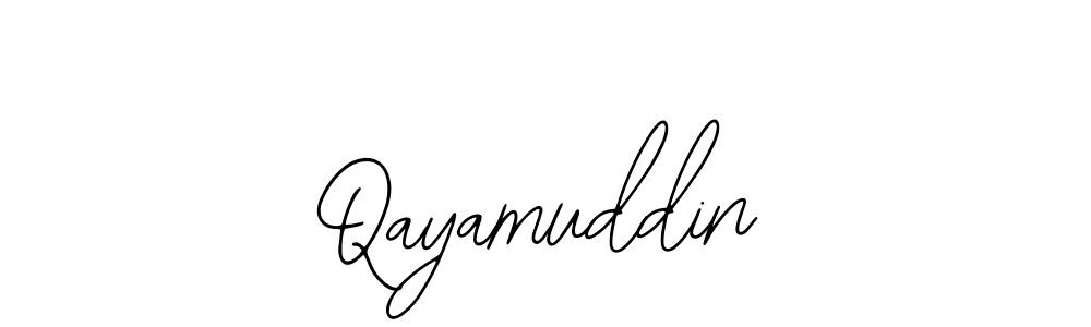 How to Draw Qayamuddin signature style? Bearetta-2O07w is a latest design signature styles for name Qayamuddin. Qayamuddin signature style 12 images and pictures png
