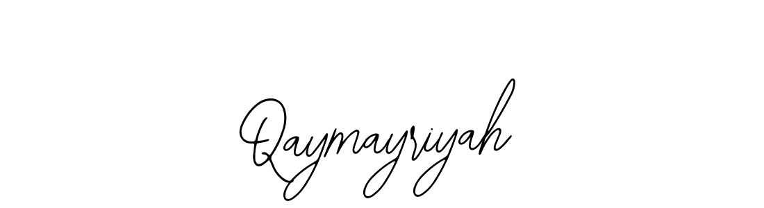 The best way (Bearetta-2O07w) to make a short signature is to pick only two or three words in your name. The name Qaymayriyah include a total of six letters. For converting this name. Qaymayriyah signature style 12 images and pictures png