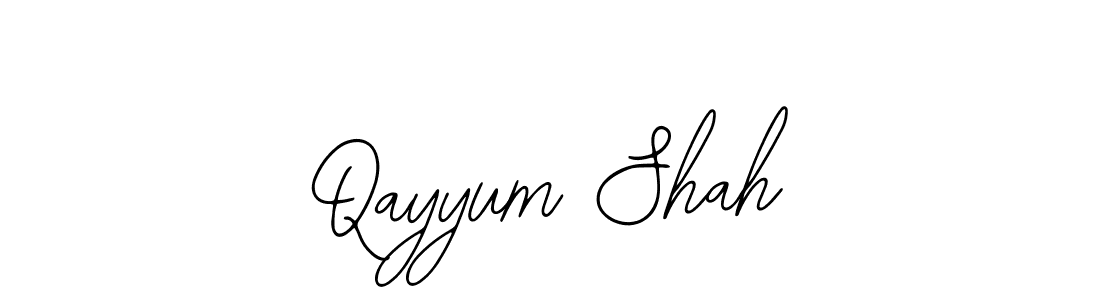 Qayyum Shah stylish signature style. Best Handwritten Sign (Bearetta-2O07w) for my name. Handwritten Signature Collection Ideas for my name Qayyum Shah. Qayyum Shah signature style 12 images and pictures png