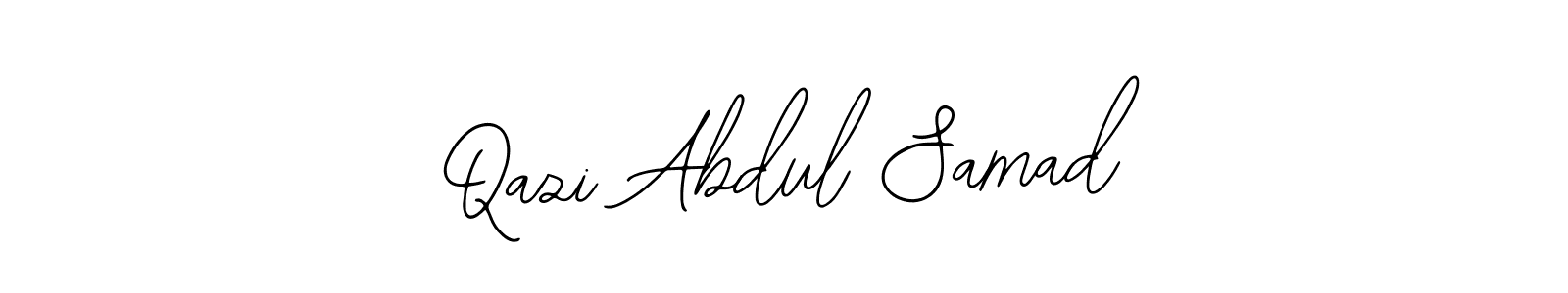 How to make Qazi Abdul Samad name signature. Use Bearetta-2O07w style for creating short signs online. This is the latest handwritten sign. Qazi Abdul Samad signature style 12 images and pictures png