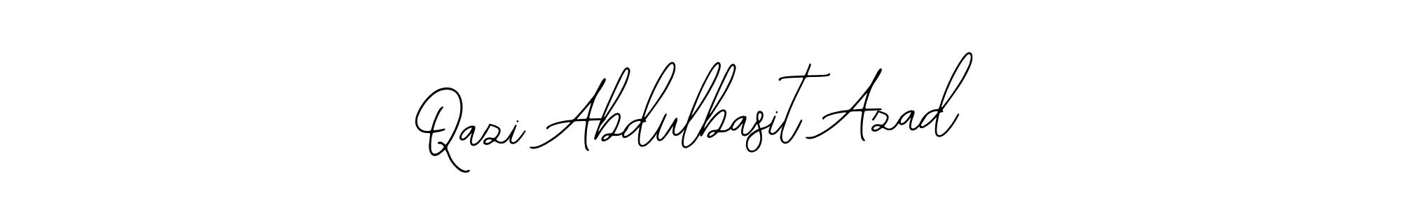 Similarly Bearetta-2O07w is the best handwritten signature design. Signature creator online .You can use it as an online autograph creator for name Qazi Abdulbasit Azad. Qazi Abdulbasit Azad signature style 12 images and pictures png