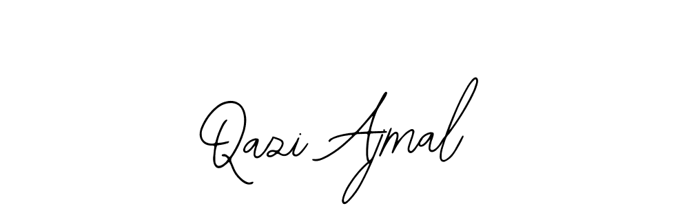 It looks lik you need a new signature style for name Qazi Ajmal. Design unique handwritten (Bearetta-2O07w) signature with our free signature maker in just a few clicks. Qazi Ajmal signature style 12 images and pictures png