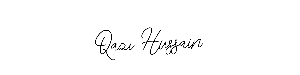 How to Draw Qazi Hussain signature style? Bearetta-2O07w is a latest design signature styles for name Qazi Hussain. Qazi Hussain signature style 12 images and pictures png