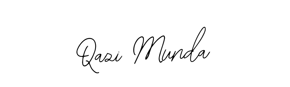 How to Draw Qazi Munda signature style? Bearetta-2O07w is a latest design signature styles for name Qazi Munda. Qazi Munda signature style 12 images and pictures png