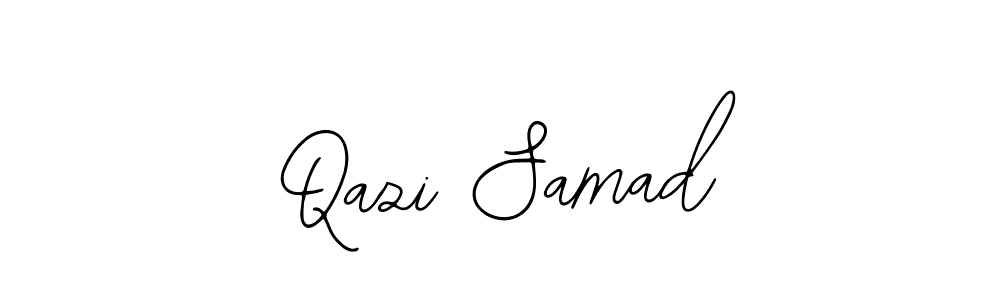 Make a beautiful signature design for name Qazi Samad. Use this online signature maker to create a handwritten signature for free. Qazi Samad signature style 12 images and pictures png