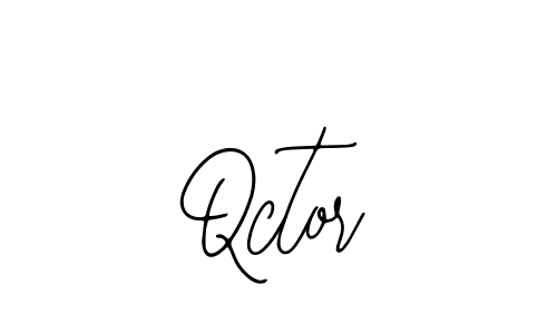 How to Draw Qctor signature style? Bearetta-2O07w is a latest design signature styles for name Qctor. Qctor signature style 12 images and pictures png