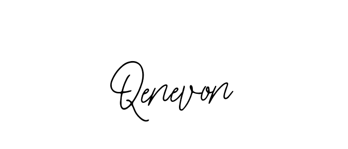 Use a signature maker to create a handwritten signature online. With this signature software, you can design (Bearetta-2O07w) your own signature for name Qenevon. Qenevon signature style 12 images and pictures png