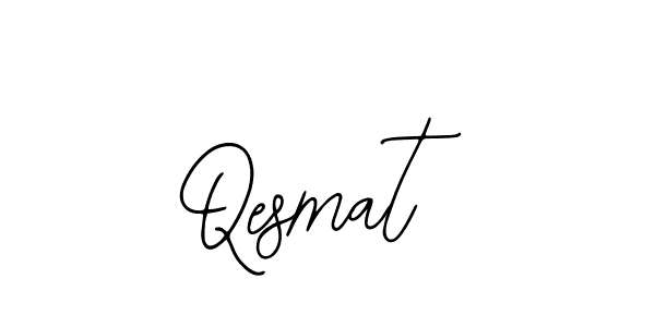 How to make Qesmat signature? Bearetta-2O07w is a professional autograph style. Create handwritten signature for Qesmat name. Qesmat signature style 12 images and pictures png
