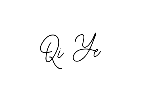 Bearetta-2O07w is a professional signature style that is perfect for those who want to add a touch of class to their signature. It is also a great choice for those who want to make their signature more unique. Get Qi Ye name to fancy signature for free. Qi Ye signature style 12 images and pictures png