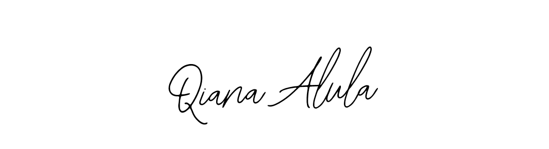 Make a beautiful signature design for name Qiana Alula. With this signature (Bearetta-2O07w) style, you can create a handwritten signature for free. Qiana Alula signature style 12 images and pictures png