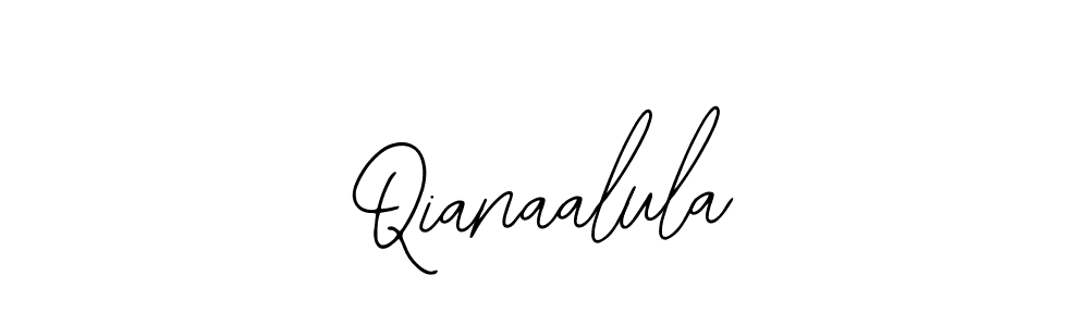 You should practise on your own different ways (Bearetta-2O07w) to write your name (Qianaalula) in signature. don't let someone else do it for you. Qianaalula signature style 12 images and pictures png