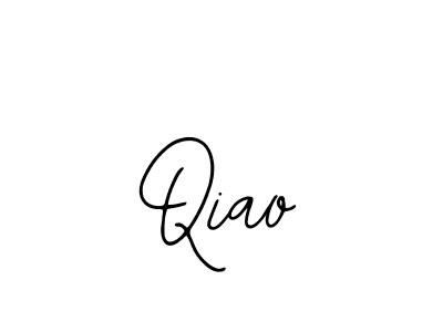 How to make Qiao name signature. Use Bearetta-2O07w style for creating short signs online. This is the latest handwritten sign. Qiao signature style 12 images and pictures png