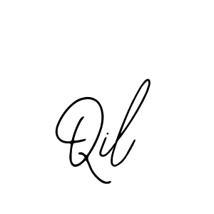 Make a beautiful signature design for name Qil. Use this online signature maker to create a handwritten signature for free. Qil signature style 12 images and pictures png