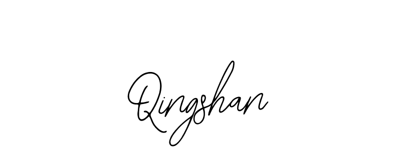 Design your own signature with our free online signature maker. With this signature software, you can create a handwritten (Bearetta-2O07w) signature for name Qingshan. Qingshan signature style 12 images and pictures png