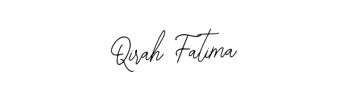 Also You can easily find your signature by using the search form. We will create Qirah Fatima name handwritten signature images for you free of cost using Bearetta-2O07w sign style. Qirah Fatima signature style 12 images and pictures png