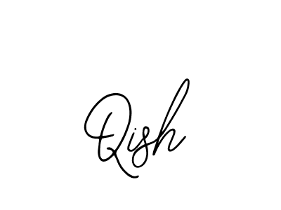 The best way (Bearetta-2O07w) to make a short signature is to pick only two or three words in your name. The name Qish include a total of six letters. For converting this name. Qish signature style 12 images and pictures png