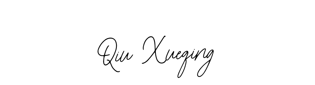 Also You can easily find your signature by using the search form. We will create Qiu Xueqing name handwritten signature images for you free of cost using Bearetta-2O07w sign style. Qiu Xueqing signature style 12 images and pictures png