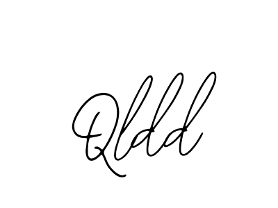 You should practise on your own different ways (Bearetta-2O07w) to write your name (Qldd) in signature. don't let someone else do it for you. Qldd signature style 12 images and pictures png