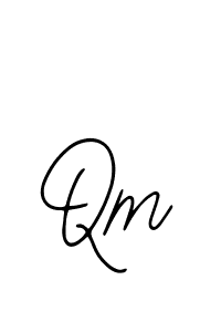 Design your own signature with our free online signature maker. With this signature software, you can create a handwritten (Bearetta-2O07w) signature for name Qm. Qm signature style 12 images and pictures png