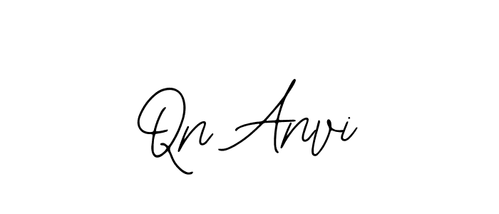 Use a signature maker to create a handwritten signature online. With this signature software, you can design (Bearetta-2O07w) your own signature for name Qn Anvi. Qn Anvi signature style 12 images and pictures png
