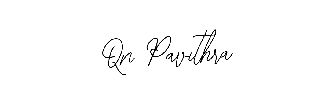 Qn Pavithra stylish signature style. Best Handwritten Sign (Bearetta-2O07w) for my name. Handwritten Signature Collection Ideas for my name Qn Pavithra. Qn Pavithra signature style 12 images and pictures png