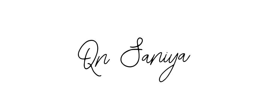 The best way (Bearetta-2O07w) to make a short signature is to pick only two or three words in your name. The name Qn Saniya include a total of six letters. For converting this name. Qn Saniya signature style 12 images and pictures png