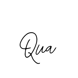 How to make Qua name signature. Use Bearetta-2O07w style for creating short signs online. This is the latest handwritten sign. Qua signature style 12 images and pictures png