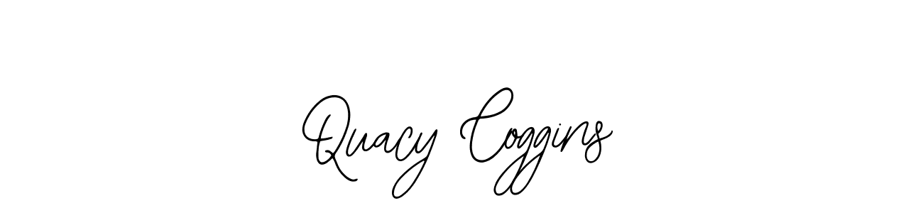 How to make Quacy Coggins name signature. Use Bearetta-2O07w style for creating short signs online. This is the latest handwritten sign. Quacy Coggins signature style 12 images and pictures png