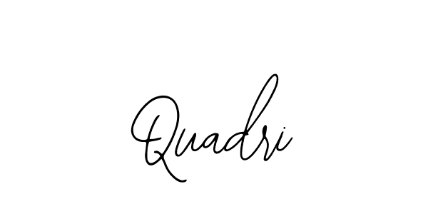 Make a beautiful signature design for name Quadri. Use this online signature maker to create a handwritten signature for free. Quadri signature style 12 images and pictures png
