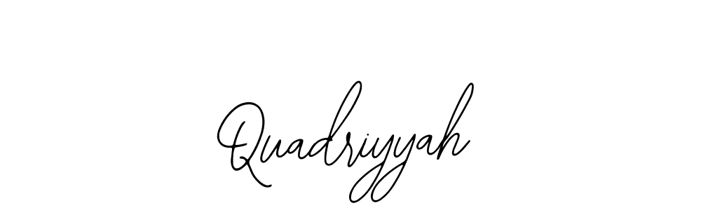 How to Draw Quadriyyah signature style? Bearetta-2O07w is a latest design signature styles for name Quadriyyah. Quadriyyah signature style 12 images and pictures png