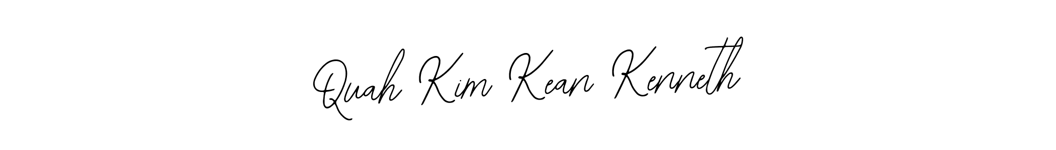 Quah Kim Kean Kenneth stylish signature style. Best Handwritten Sign (Bearetta-2O07w) for my name. Handwritten Signature Collection Ideas for my name Quah Kim Kean Kenneth. Quah Kim Kean Kenneth signature style 12 images and pictures png