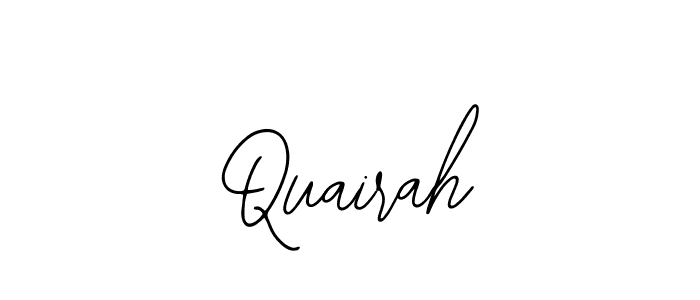 Quairah stylish signature style. Best Handwritten Sign (Bearetta-2O07w) for my name. Handwritten Signature Collection Ideas for my name Quairah. Quairah signature style 12 images and pictures png