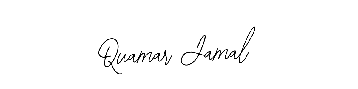 Bearetta-2O07w is a professional signature style that is perfect for those who want to add a touch of class to their signature. It is also a great choice for those who want to make their signature more unique. Get Quamar Jamal name to fancy signature for free. Quamar Jamal signature style 12 images and pictures png