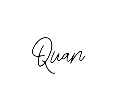The best way (Bearetta-2O07w) to make a short signature is to pick only two or three words in your name. The name Quan include a total of six letters. For converting this name. Quan signature style 12 images and pictures png