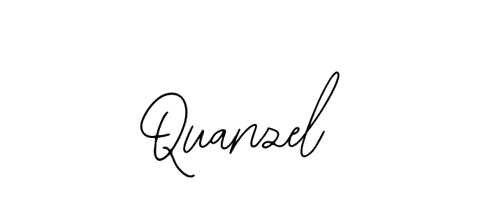 Use a signature maker to create a handwritten signature online. With this signature software, you can design (Bearetta-2O07w) your own signature for name Quanzel. Quanzel signature style 12 images and pictures png