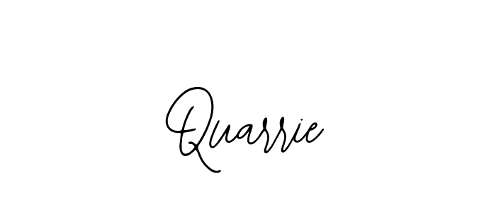 Also we have Quarrie name is the best signature style. Create professional handwritten signature collection using Bearetta-2O07w autograph style. Quarrie signature style 12 images and pictures png