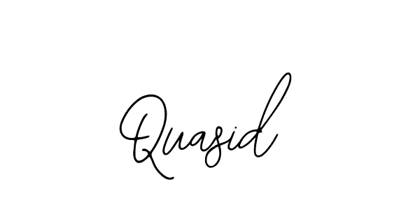 Design your own signature with our free online signature maker. With this signature software, you can create a handwritten (Bearetta-2O07w) signature for name Quasid. Quasid signature style 12 images and pictures png