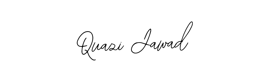 Use a signature maker to create a handwritten signature online. With this signature software, you can design (Bearetta-2O07w) your own signature for name Quazi Jawad. Quazi Jawad signature style 12 images and pictures png