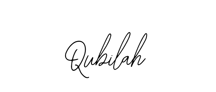 How to make Qubilah signature? Bearetta-2O07w is a professional autograph style. Create handwritten signature for Qubilah name. Qubilah signature style 12 images and pictures png