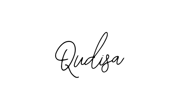 The best way (Bearetta-2O07w) to make a short signature is to pick only two or three words in your name. The name Qudisa include a total of six letters. For converting this name. Qudisa signature style 12 images and pictures png