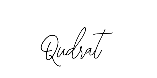 You should practise on your own different ways (Bearetta-2O07w) to write your name (Qudrat) in signature. don't let someone else do it for you. Qudrat signature style 12 images and pictures png