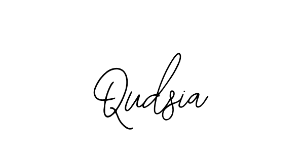 Qudsia stylish signature style. Best Handwritten Sign (Bearetta-2O07w) for my name. Handwritten Signature Collection Ideas for my name Qudsia. Qudsia signature style 12 images and pictures png