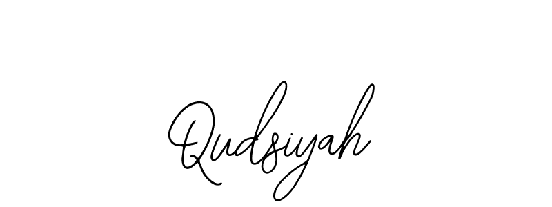 Create a beautiful signature design for name Qudsiyah. With this signature (Bearetta-2O07w) fonts, you can make a handwritten signature for free. Qudsiyah signature style 12 images and pictures png