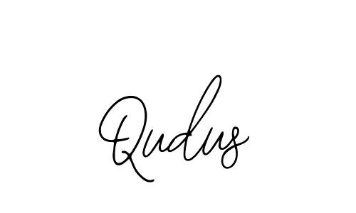 Design your own signature with our free online signature maker. With this signature software, you can create a handwritten (Bearetta-2O07w) signature for name Qudus. Qudus signature style 12 images and pictures png