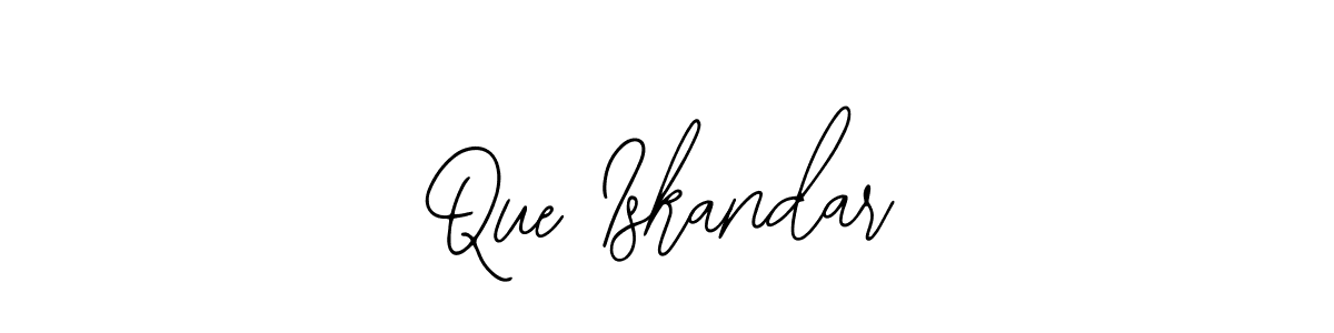 Also we have Que Iskandar name is the best signature style. Create professional handwritten signature collection using Bearetta-2O07w autograph style. Que Iskandar signature style 12 images and pictures png
