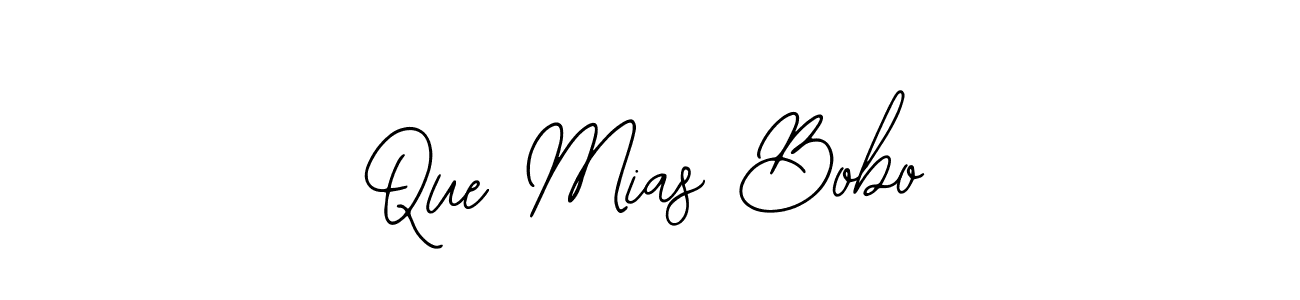 You should practise on your own different ways (Bearetta-2O07w) to write your name (Que Mias Bobo) in signature. don't let someone else do it for you. Que Mias Bobo signature style 12 images and pictures png