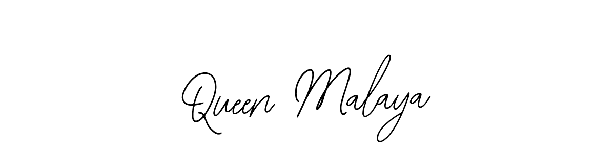 You should practise on your own different ways (Bearetta-2O07w) to write your name (Queen Malaya) in signature. don't let someone else do it for you. Queen Malaya signature style 12 images and pictures png