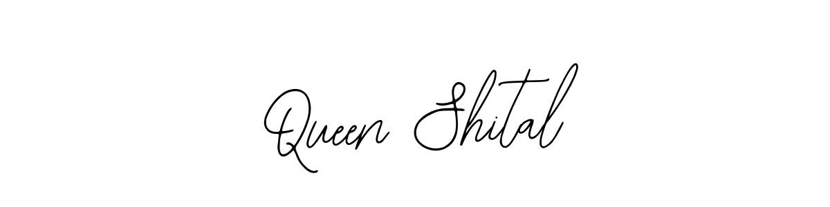 Design your own signature with our free online signature maker. With this signature software, you can create a handwritten (Bearetta-2O07w) signature for name Queen Shital. Queen Shital signature style 12 images and pictures png