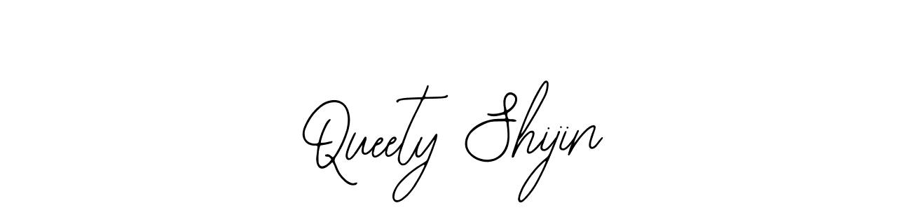 Use a signature maker to create a handwritten signature online. With this signature software, you can design (Bearetta-2O07w) your own signature for name Queety Shijin. Queety Shijin signature style 12 images and pictures png