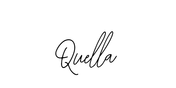 The best way (Bearetta-2O07w) to make a short signature is to pick only two or three words in your name. The name Quella include a total of six letters. For converting this name. Quella signature style 12 images and pictures png